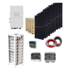 30kW Deye Hybrid Solar System Package with Canadian N-Type Solar Panels and High Voltage Lithium Battery Bank
